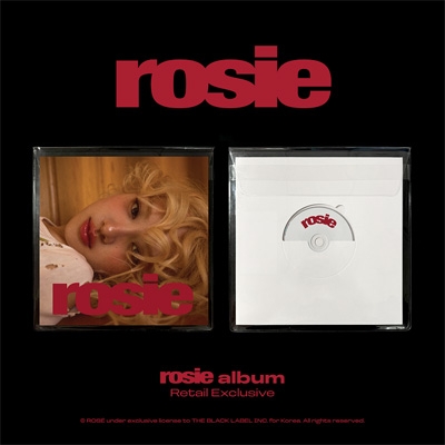 【CD】 ROSE (BLACKPINK) / First Studio Album:  rosie (Retail Exclusive) 送料無料