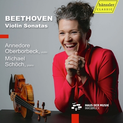 【CD輸入】 Beethoven ベートーヴェン / ヴァイオリン・ソナタ全集　アンネドーレ・オーベルボルベック、ミヒャエル・シェヒ（