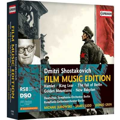 【CD輸入】 Shostakovich ショスタコービチ / 映画音楽集 ミハイル・ユロフスキ&ベルリン放送交響楽団、ジェイムズ・ジャッの通販は