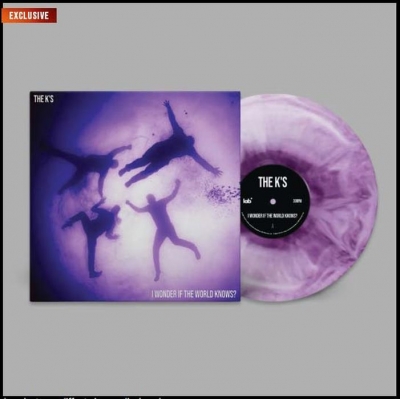 【LP】 K's / I Wonder If The World Knows? Galaxy Purple With Silver Foil Sleeve Vinyl 送料無料