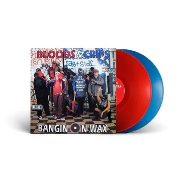 【LP】 Bloods & Crips / Bangin On Wax (レッド＆ブルー・ヴァイナル仕様 / 2枚組アナログレコード) 送料無料