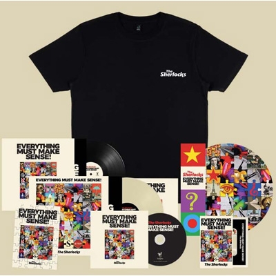 【CD輸入】 The Sherlocks / Everything Must Make Sense Cd (Signed) + Cream Vinyl (Inc Signed Print) + Picture Disc (Sig