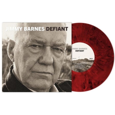 【LP】 Jimmy Barnes / Defiant (Red  /  Black Marbled Vinyl) 送料無料
