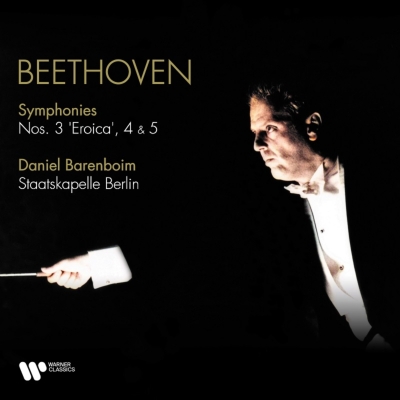 【LP】 Beethoven ベートーヴェン / 交響曲第3,  4  &  5番　ダニエル・バレンボイム、シュターツカペレ・ベルリン（3枚組アナ