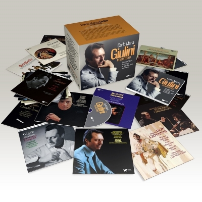 【CDインポート】 Box Set Classical / カルロ・マリア・ジュリーニ／ワーナー・クラシックス リマスタード・スタジオ吹き込み全集（60CD） 貨物輸送無料