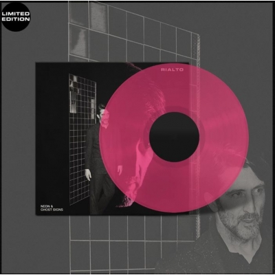 【LP】 Rialto / Neon  &amp;  Ghost Signs Transparent Neon Pink Vinyl 送料無料