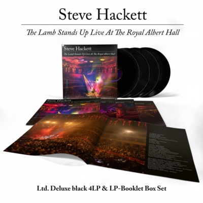 【LP】 Steve Hackett スティーブハケット / Lamb Stands Up Live At The Royal Albert Hall (4枚組アナログレコード) 送料無料