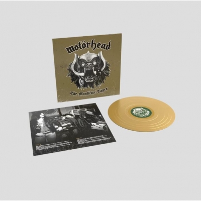 【LP】 Motorhead モーターヘッド / Manticore Tapes Exclusive Gold Vinyl With Free Photocard  送料無料