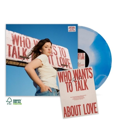 【LP】 Jade Bird / Who Wants To Talk About Love - Exclusive Sky Vinyl W  /  Signed Poster 送料無料