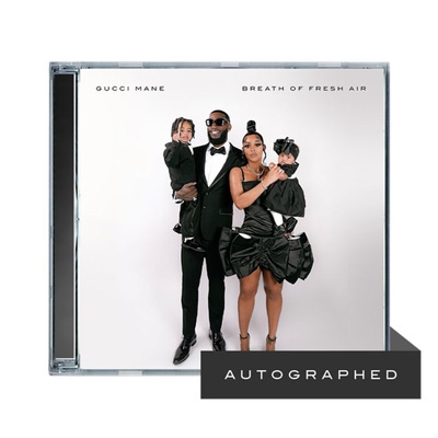 【CD輸入】 Gucci Mane グッチメイン / Breath Of Fresh Air Signed Art Card Cd 送料無料 9,957円