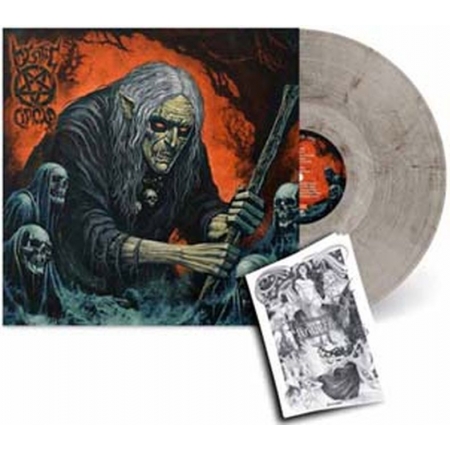 【LP】 Mystic Circle / Hexenbrand 1486 (Kramer Grey Vinyl) 送料無料