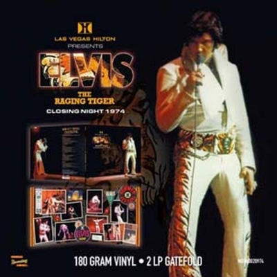 【LP】 Elvis Presley エルビスプレスリー / Las Vegas ・ ‘the Raging Tiger’ Closing Night 1974  送料無料