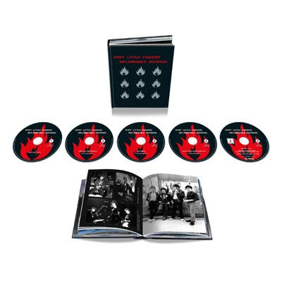 【CD輸入】 Stiff Little Fingers スティッフリトルフィンガーズ / Inflammable Material (2025 Remaster) (4CD+DVD) 送料無料