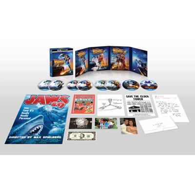 【Blu-ray】 バック・トゥ・ザ・フューチャー トリロジー 40th アニバーサリー・デラックス・エディション 4K UHD+ブルーレイ セット 【初回限定生産】 送料無料
