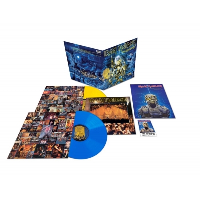 【LP】 IRON MAIDEN アイアンメイデン / Live After Death (40th Anniversary) (ブルー &amp; イエローヴァイナル仕様 / 2枚組アナログレコード) 送料無料