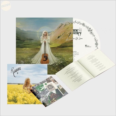【CD輸入】 Rianne Downey / Consequence Of Love Alternative Artwork Signed Card Wallet Cd + Lyric Booklet + Print 送料