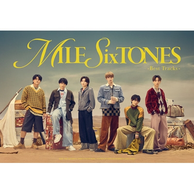 【CD】初回限定盤 SixTONES / MILESixTONES -Best Tracks-【初回盤B】(2CD+Blu-ray) 送料無料