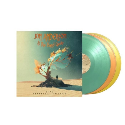 【LP】 Jon Anderson & The Band Geeks / Live - Perpetual Change - 3lp Colored Set 送料無料
