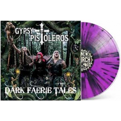【LP】 Gypsy Pistoleros / Dark Faerie Tales (Neon Purple With Black Splatter Vinyl)  送料無料