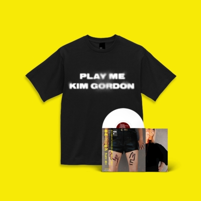 【LP】 Kim Gordon / PLAY ME (帯付 / ホワイト・ヴァイナル仕様 / アナログレコード+Tシャツ(XL)) 送料無料