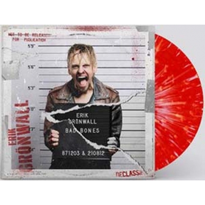 【LP】 Erik Gronwall / Bad Bones (Indie Store Only)(Red Splatter Vinyl)  送料無料