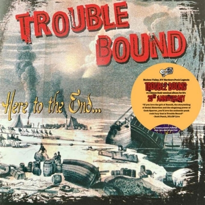 【LP】 Trouble Bound / Here To The End (Purple / Yellow Splatter Vinyl) 送料無料