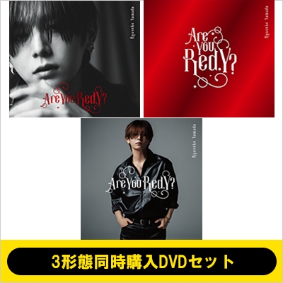 【CD】 Ryosuke Yamada (山田涼介) / 《3形態同時購入DVDセット》Are You Red.Y?【初回限定盤1+初回限定盤2+通常盤】 送料無料