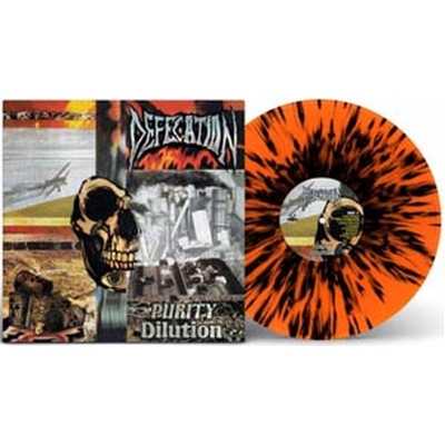 【LP】 Defecation / Purity Dilution (Orange Splatter Vinyl)  送料無料