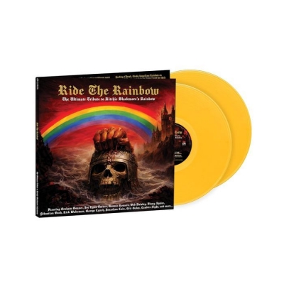 【LP】 オムニバス(コンピレーション) / Ride The Rainbow:  The Ultimate Tribute To Ritchie Blackmore's Rainbow:  (Yellow Vinyl)  送料無料