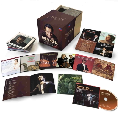 【CD輸入】 Box Set Classical / ズービン・メータ／フィルハーモニック・エディション〜ウィーン、ベルリン、イスラエル、ロンドン、ニューヨーク（57CD） 送料無料