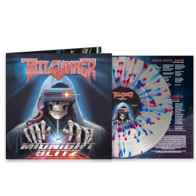 【LP】 Tailgunner / Midnight Blitz - Cristallo Red Sky Blue Splatter Lp 送料無料 20,295円