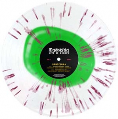 【LP】 Mephistofeles / Live In Europe (Color In Color Transparent Back / Blob Neon Green Vinyl) 送料無料 8,701円
