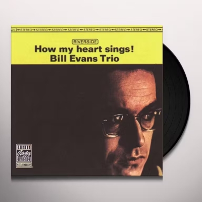 【LP】 Bill Evans (Piano) ビルエバンス / How My Heart Sings (アナログレコード / OJC) 送料無料