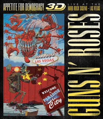 【CD輸入】 Guns N' Roses ガンズアンドローゼズ / Appetite For Democracy (+brd)(+t-shirt) 送料無料