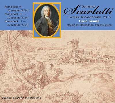 【CD輸入】 Scarlatti Domenico スカルラッティドメニコ / complete Keyboard Sonatas Vol.4: Grante(P) 送料無料の通販は