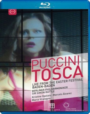 【Blu-ray】 Puccini プッチーニ / 『トスカ』全曲　ヒンメルマン演出、サイモン・ラトル＆ベルリン・フィル、オポライス、M.の通販は 5,060円