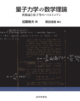 【単行本】 加藤敏夫 / 量子力学の数学理論 摂動論と原子等のハミルトニアン 送料無料
