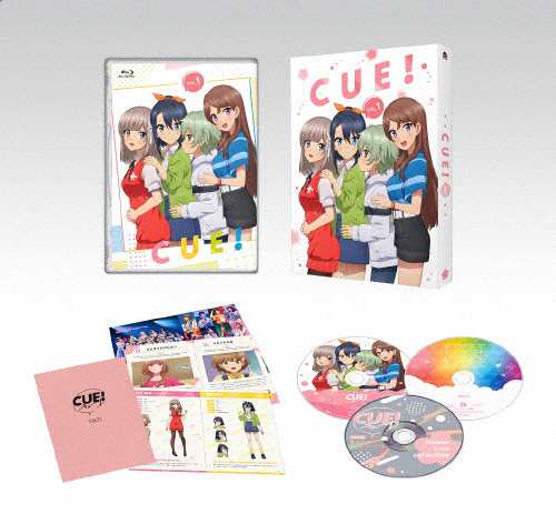 TVアニメ「CUE!」1巻/アニメーション[Blu-ray]【返品種別A】