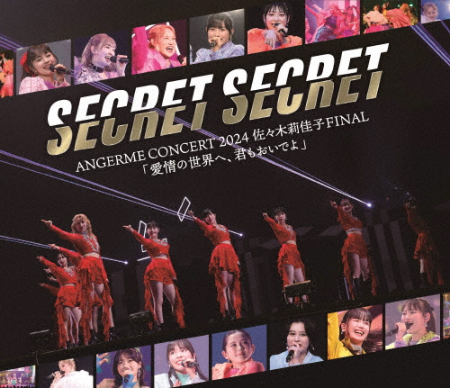 ANGERME CONCERT 2024 SECRET SECRET 佐々木莉佳子 FINAL「愛情の世界へ、君もおいでよ」/アンジュルム[Blu-ray]【返品種別A】の通販は 7,321円