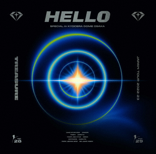 [枚数限定][限定版]TREASURE JAPAN TOUR 2022-23 〜HELLO〜 SPECIAL in KYOCERA DOME OSAKA(初回生産限定)【DVD3枚...[DVD]【返品種別A】K-POP・アジア