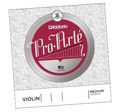 ダダリオ J56 1/4M バイオリン弦　セットD'Addario　Pro・Arte Violin Strings[J5614M] 返品種別Aの通販は