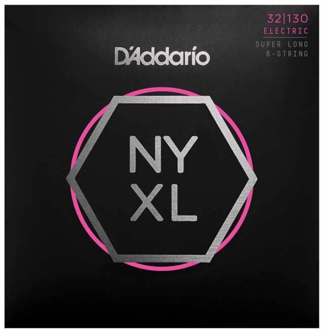 ダダリオ NYXL32130SL エレキベース弦（Super Long Scale Regular Light 6-String）D'Addario　NYXL[NYXL32130S] 返品種別A