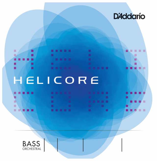 ダダリオ H614 1/10M ウッドベース（コントラバス）用バラ弦D'Addario　Helicore Orchestral Bass Strings[H614110M] 返品種別A