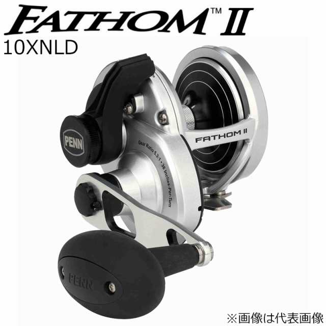 PENN ファゾム2 10XNLD ファゾム2 10XNLD 右ハンドルペン FathomII ジギングリール[1563376PENN] 返品種別A