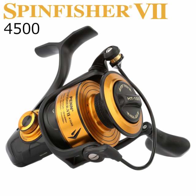 PENN スピンフィッシャー7 4500 スピンフィッシャー 7 4500ペン Spinfisher VII スピニングリール[1594597PENN] 返品種別A