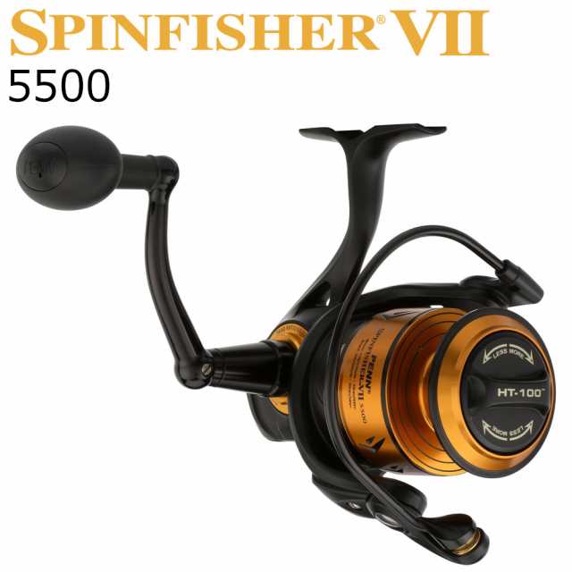 PENN スピンフィッシャー7 5500 スピンフィッシャー 7 5500ペン Spinfisher VII スピニングリール[1594599PENN] 返品種別A