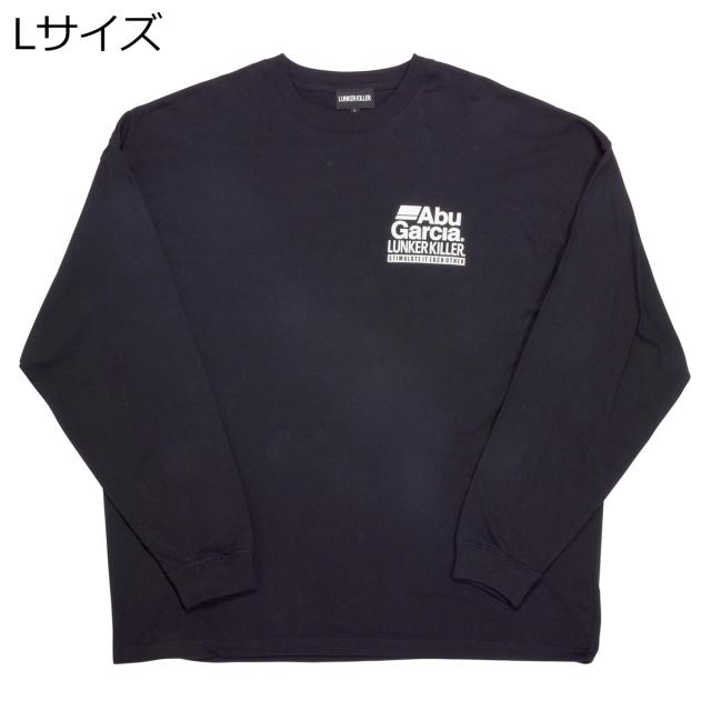 アブガルシア AbuxランカーキラービッグロングスリーブTシャツL(ブラック) Abu x ランカーキラー ビッグロングスリーブTシャツ Lサイズ(ブラック)AbuGarcia[1635269ABU] 返品種別A 5,280円