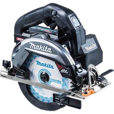 マキタ HS001GRDXB 充電式マルノコ 165mm 黒 (40V2.5Ahリチウムイオンバッテリ2個付き)makita 40Vmax Li-ion[HS001GRDXB] 返品種別B