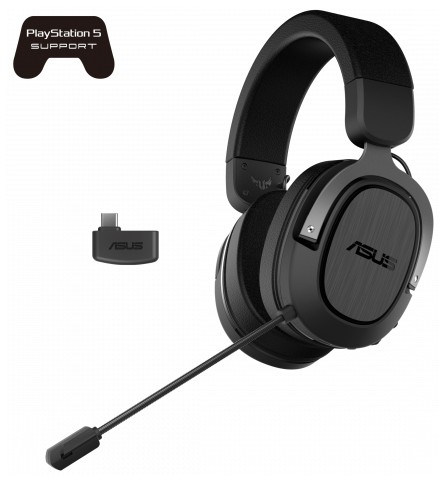 ASUS（エイスース） 2.4GHzワイヤレス ゲーミングヘッドセット TUF Gaming H3 Wireless TUFGAMINGH3WIRELESS返品種別A