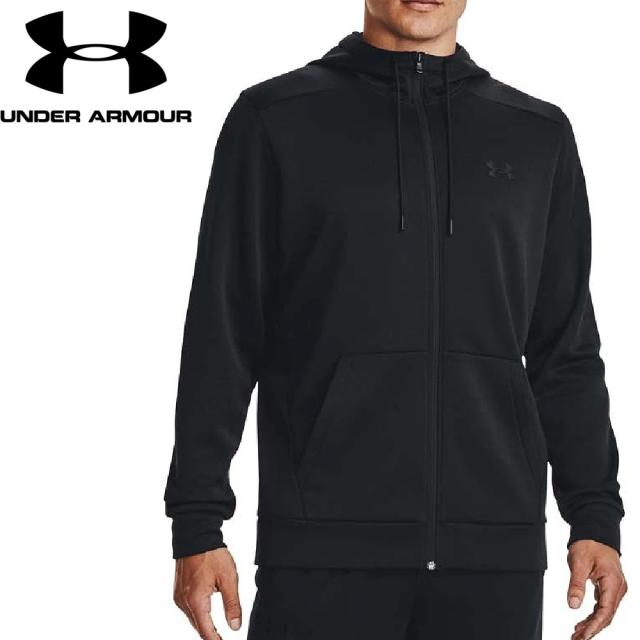 アンダーアーマー メンズ アーマーフリース フルジップ フーディー(Black/Black・サイズ：XL) UNDER ARMOUR DOM-1373357-001-XL返品種別Aの通販は 5,980円
